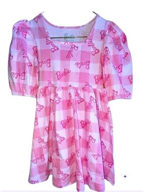 NWT- Girls Pink Barbie Logo Dress
Official licensed merchandise 
various sizes